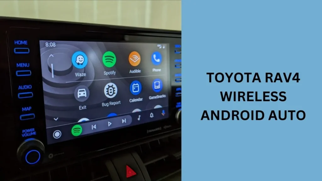 Toyota Rav4 Wireless Android Auto