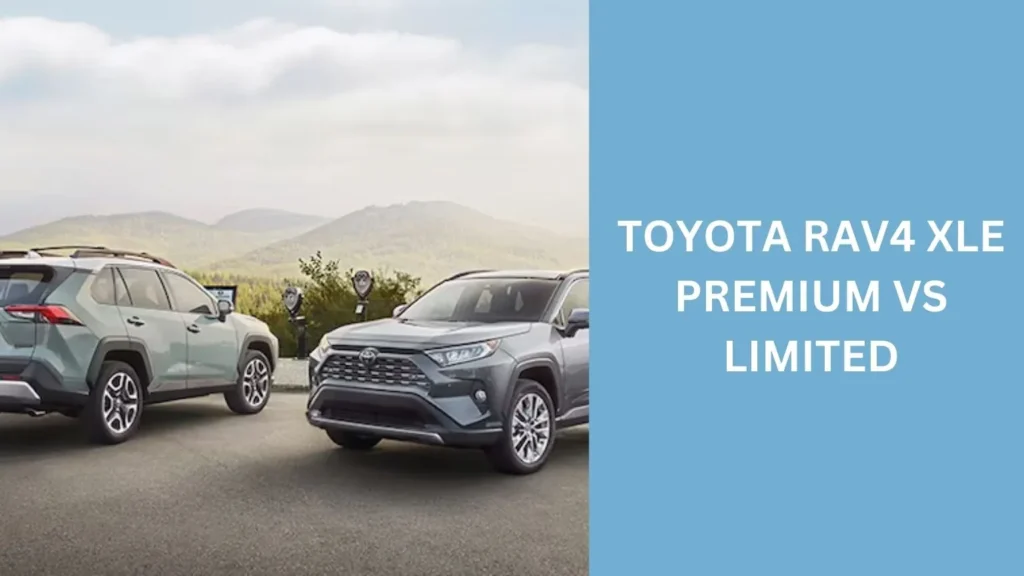 toyota rav4 xle premium vs limited