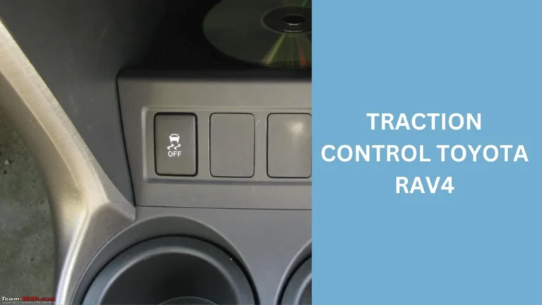 traction control toyota rav4